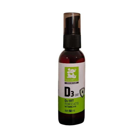 Nanbell D3 Kedi Vitamini 50Ml - 3