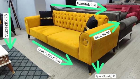 İdeal Üçlü Koltuk - 3