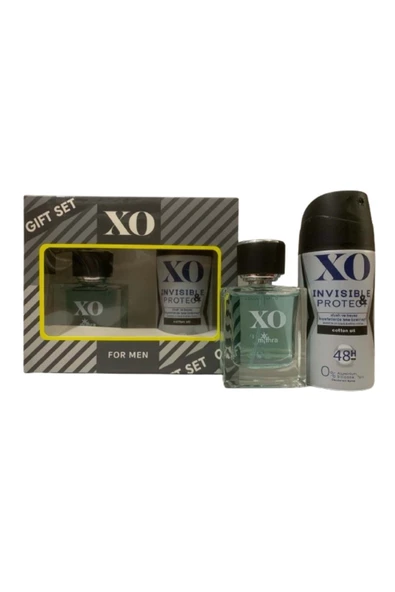 XO Parfüm Mithra 50 ml + İnvisible Deodorant 150 ml