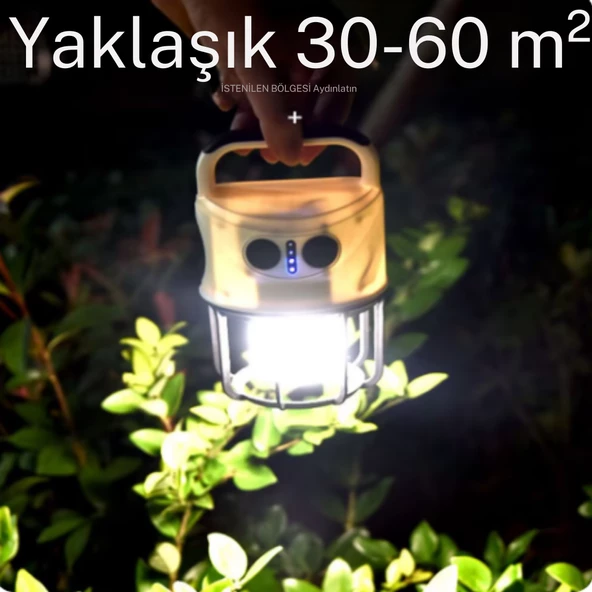 3 farklı moda sahip kamp lambası masa lambası - 3