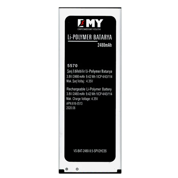 Vestel Venus V3 5570 Uyumlu EMY Batarya