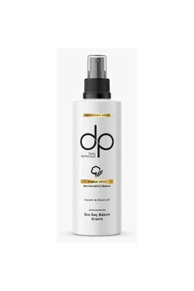 DP Daily Perfection Pamuk Sütü Buğday Proteini Sıvı Saç Bakım Kremi 180 ml