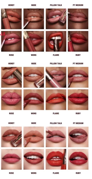 Charlotte Tilbury Airbrush Flawless Lip Blur Flame Blur - Likit Ruj 6.8 ml - 2
