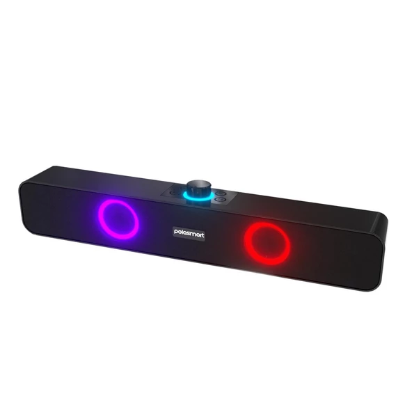 Polosmart FS73 Kablosuz Bluetooth Soundbar 10W Siyah - 2