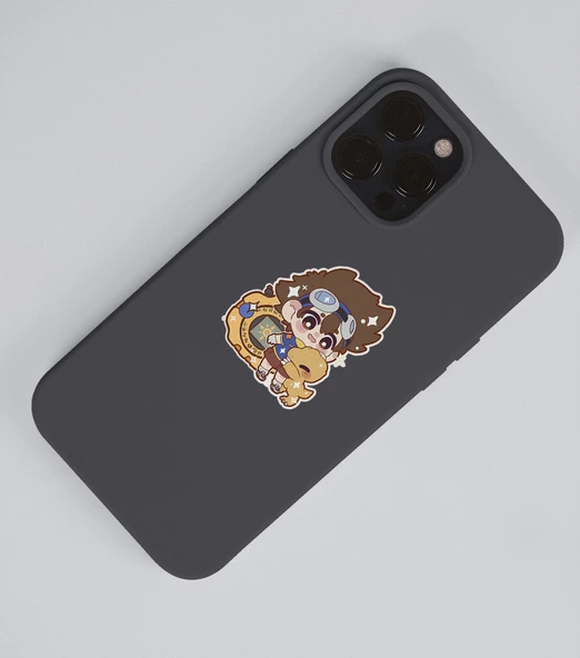 Digimon - Digital Monster Anime 2li Sticker Set Telefon-Laptop Süsleme-Ödül çıkartmaları - 4