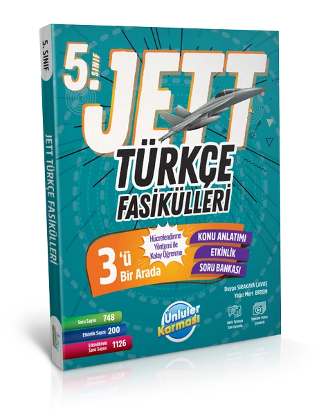 Ünlüler Karması 5. Sınıf Jett Türkçe Fasikülleri