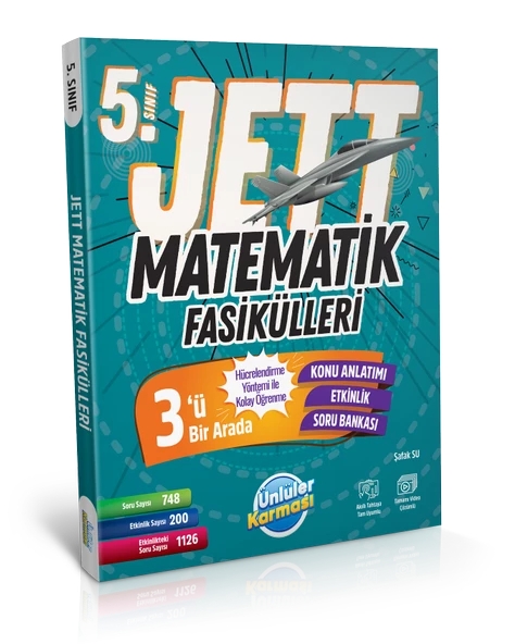 Ünlüler Karması 5. Sınıf Jett Matematik Fasikülleri