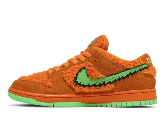 Nike Dunk Low Grateful Dead Orange - Resim 2