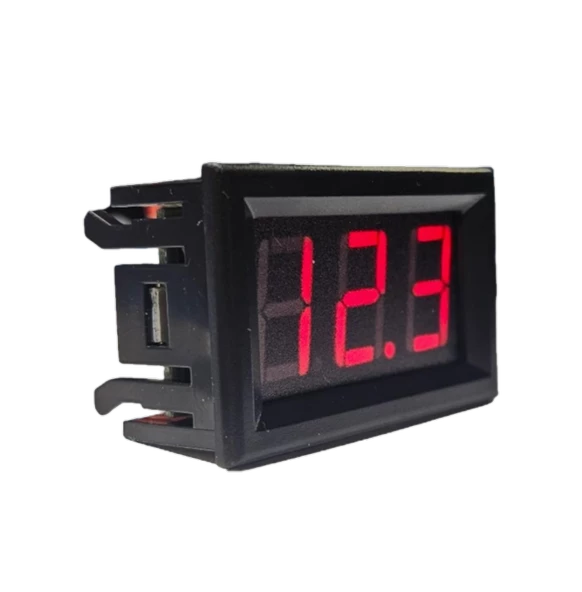 Dijital Voltmetre DC 5-120V 2P - 2
