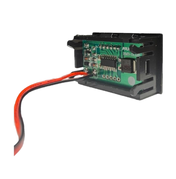Dijital Voltmetre DC 5-120V 2P - 3