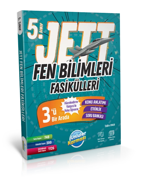 Ünlüler Karması 5. Sınıf Jett Fen Bilimleri Fasikülleri