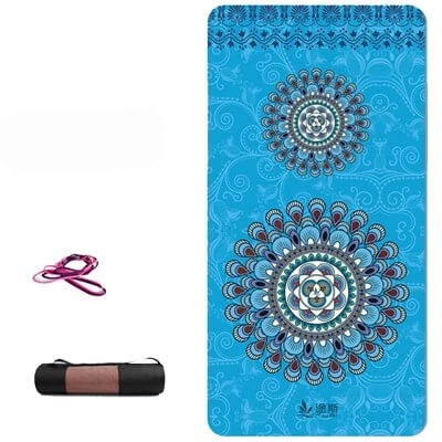 Tusi Yoga Matı ve Pilates Minderi Mandala Desen