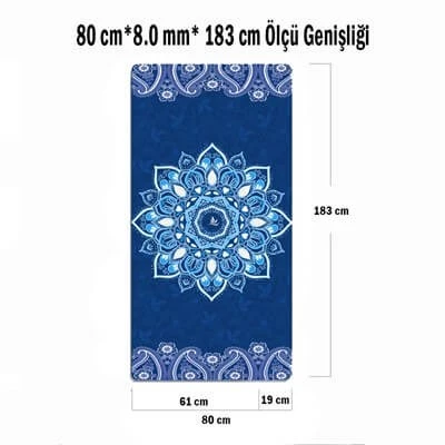 Tusi Yoga Matı ve Pilates Minderi Nilüfer Çiçeği - 2