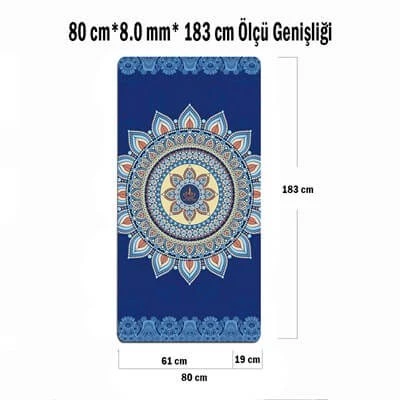 Tusi Yoga Matı ve Pilates Minderi Mavi Düş - 2