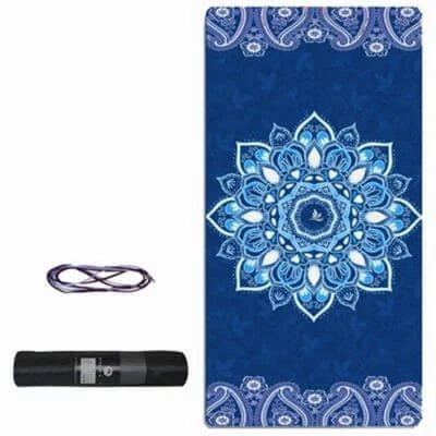 Tusi Yoga Matı ve Pilates Minderi Nilüfer Çiçeği