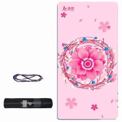 Tusi Yoga Matı ve Pilates Minderi Cennet Çiçeği