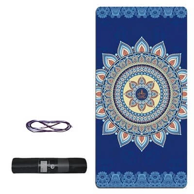 Tusi Yoga Matı ve Pilates Minderi Mavi Düş