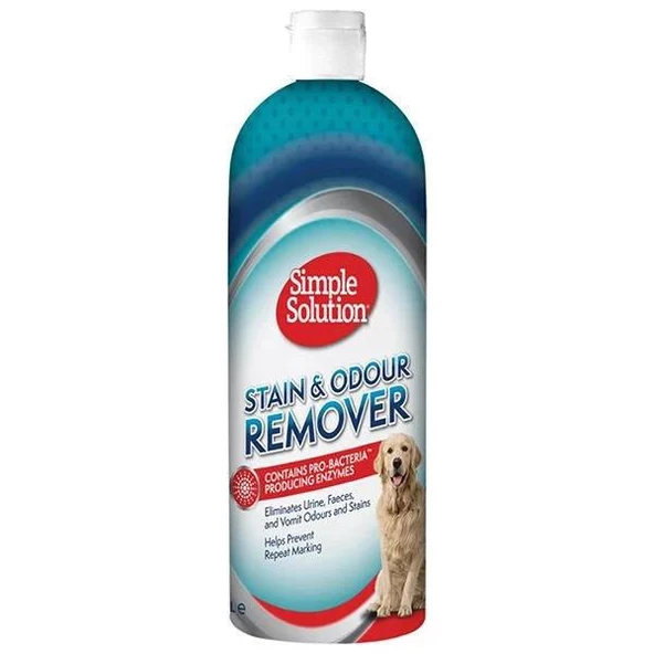 Simple Solution Köpek Leke ve Koku Giderici Sprey 1000Ml