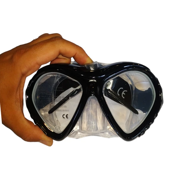 Apnea Wiper Black Dalış Maskesi Buğu Silecekli - Resim 3