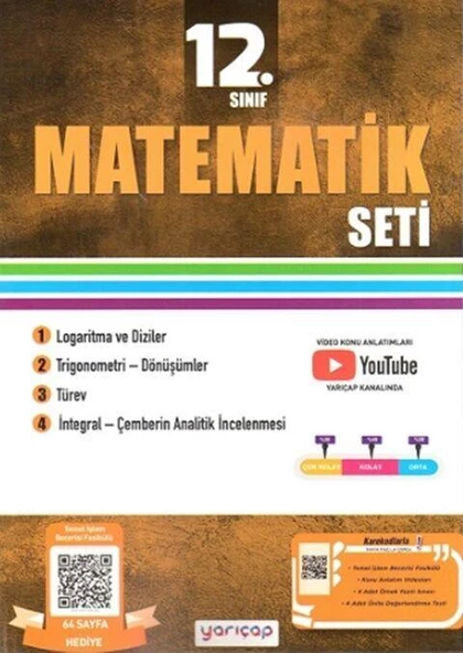 12. Sınıf Matematik Seti Yarı Çap Yayınları