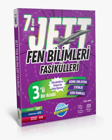 Ünlüler Karması 7. Sınıf Jett Fen Bilimleri Fasikülleri