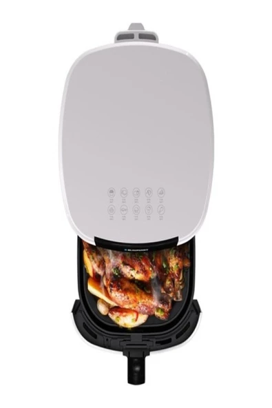 Blaupunkt D5450 4,5 Lt Tast Mast Çelik Air Fryer Beyaz - 4