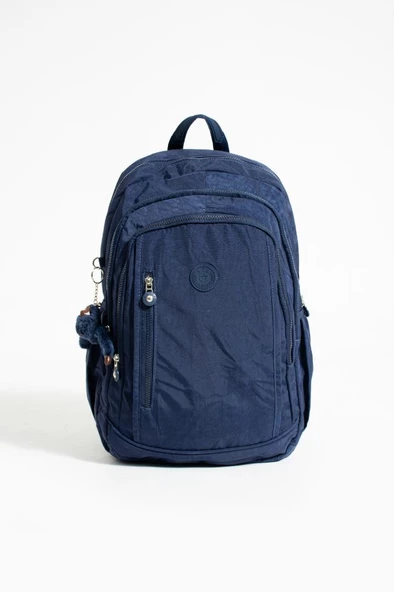 571 Collection Sırt Çantası Unisex 43*30 Cm Okul Çantası Su İtici Klinkır Kumaş Çok Cepli - 8