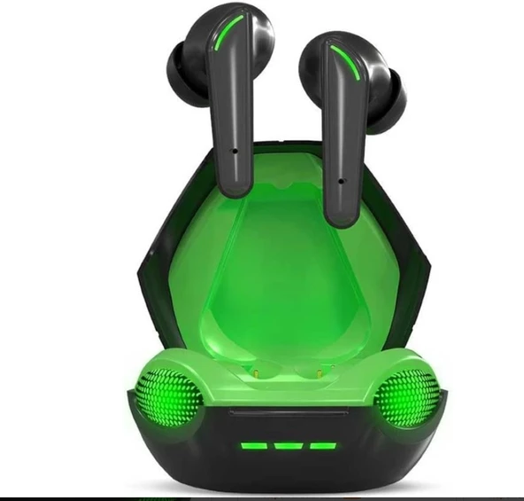 Polosmart PGS104 Kablosuz Kulak Içi Dokunmatik Tws Bluetooth 5.3 Gaming Oyuncu Kulaklık Siyah