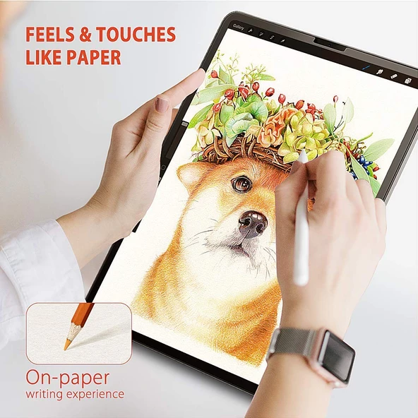 Samsung Galaxy Tab S11/S10/S9/S8 Ultra 14.6inç Paper Like Mat Ekran Koruyucu X900-10-20-30 - 5