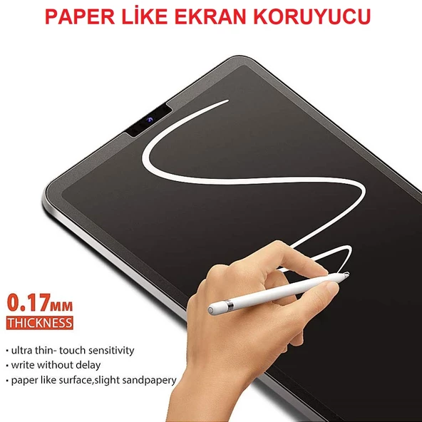 Samsung Galaxy Tab S11/S10/S9/S8 Ultra 14.6inç Paper Like Mat Ekran Koruyucu X900-10-20-30 - 3