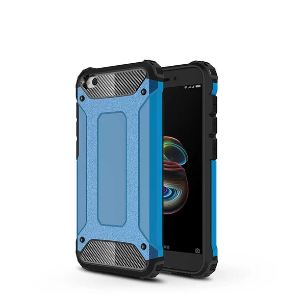 Xiaomi Redmi Go Kılıf Crash Zırh Silikon Kılıf - Resim 5