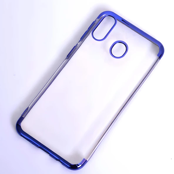 Galaxy M20 Kılıf Dört Köşeli Lazer Silikon Kılıf - 5