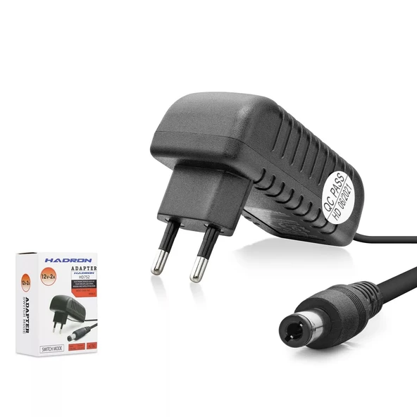 ADAPTÖR MODEM LED TFT 12V 2A 5.5*2.5 HD752