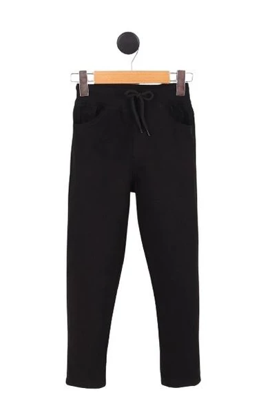 Beli Ribana Lastikli Okul Pantolonu - 2