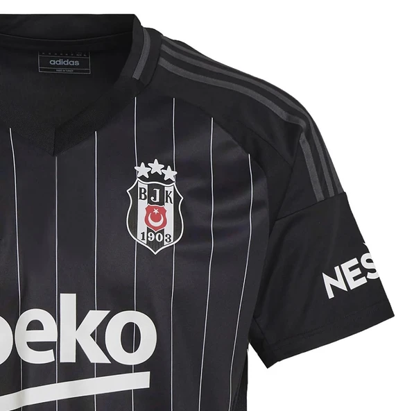 Beşiktaş S.K. Bjk Siyah Forma 24/25 Erkek Deplasman Forması - Resim 3