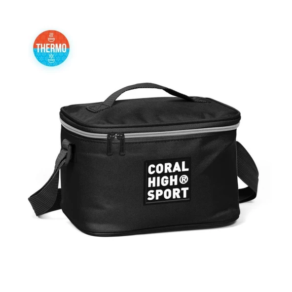 Coral High Thermo Beslenme Çantası Düz Siyah Renk 22801