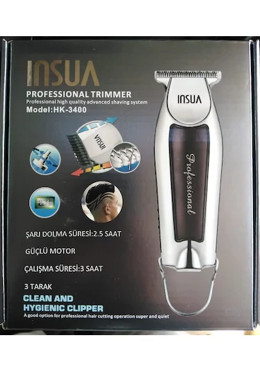 INSUA Hk 3400 Traş Makinesi