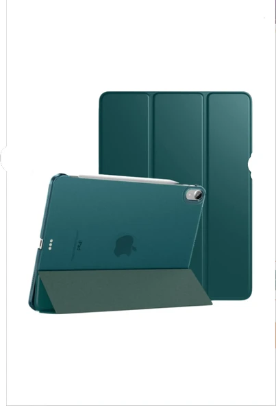 iPad Air 11 inç 2024 6. Nesil M2 Çip Uyumlu Kalem Bölmeli Akıllı Smart Tablet Kılıfı ürün görseli 1