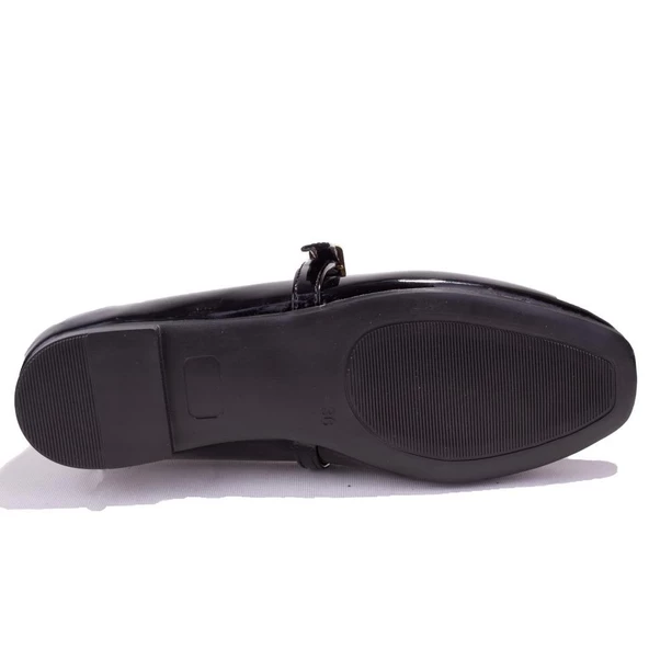 Dagoster DZA07-115052 Siyah Günlük Babet Kadın Ayakkabı - Resim 4