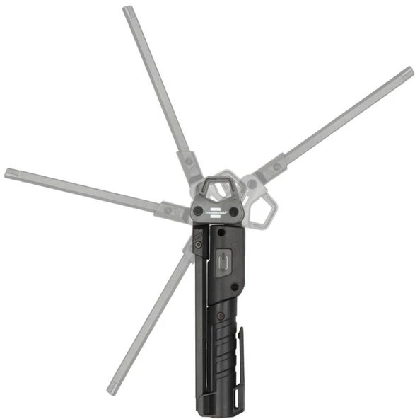 Brennenstuhl Şarjlı 6 Saat Aydınlatma Süreli 400+320 Lümen Kademeli Ayarlanabilir USB-C Şarj Girişli El Feneri - Resim 3