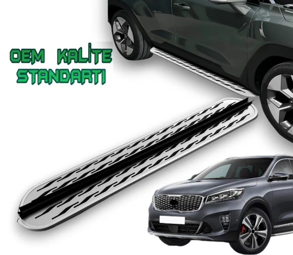 KİA SORENTO 3 2015 2016 2017 2018 2019 2020 2021 2022 ARACA ÖZEL YAN BASAMAKLIK - 1