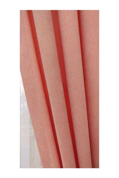 Yavruağzı Ada Fon Perde Sık Pile 1'E 3 PİLE - Resim 4