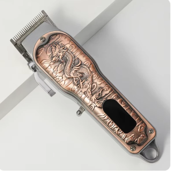 Waer ful çelik tasarım kancalı dijital göstergeli ayarlanabilir çelik bıçaklara sahip tıraş makinesi - 5