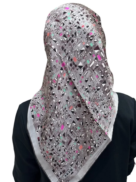 AKER İPEK KREP SATEN EŞARP 7977701 - 6