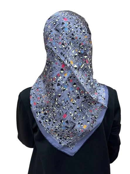 AKER İPEK KREP SATEN EŞARP 7977701 - 12