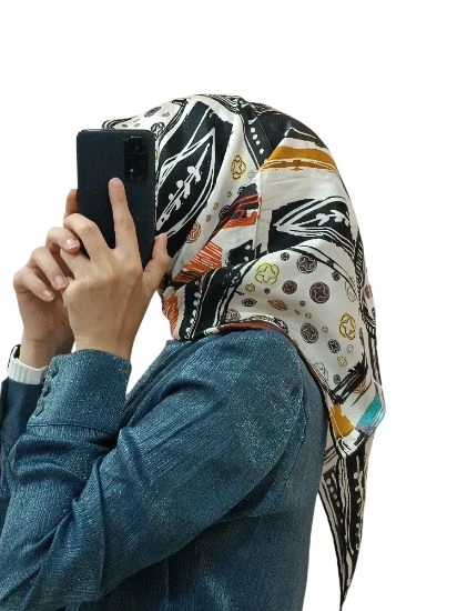 AKER İPEK KREP SATEN EŞARP 8920701