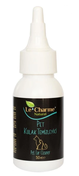 Le Charme Naturel Pet Kulak Temizleme Solüsyonu 50 ml