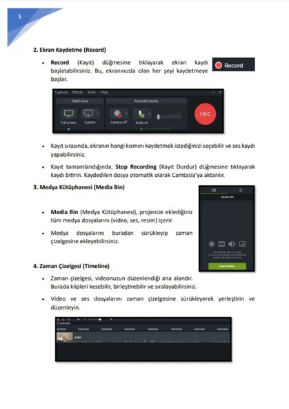 Camtasia Eğitim Kitabı - 3