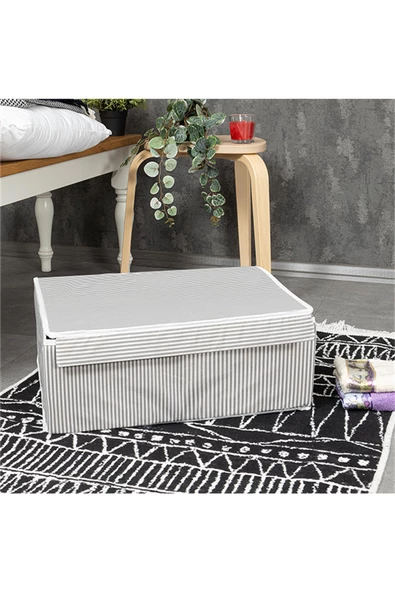 Çok Amaçlı Kutu Baza Gri 50x40x19cm - 2
