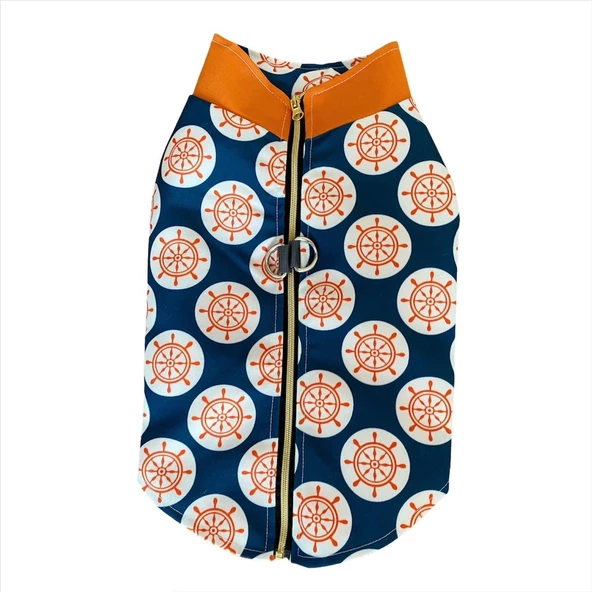 Orange Nautica Su itici Yağmurluk Köpek Yağmurluğu - 2